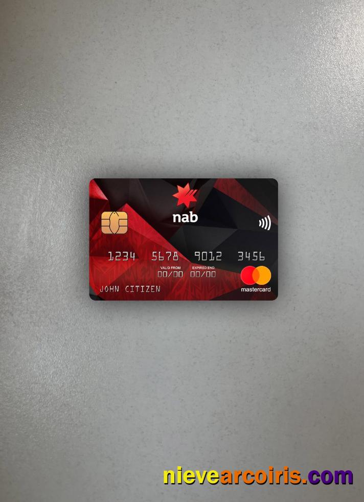 USA NAB bank mastercard photolook